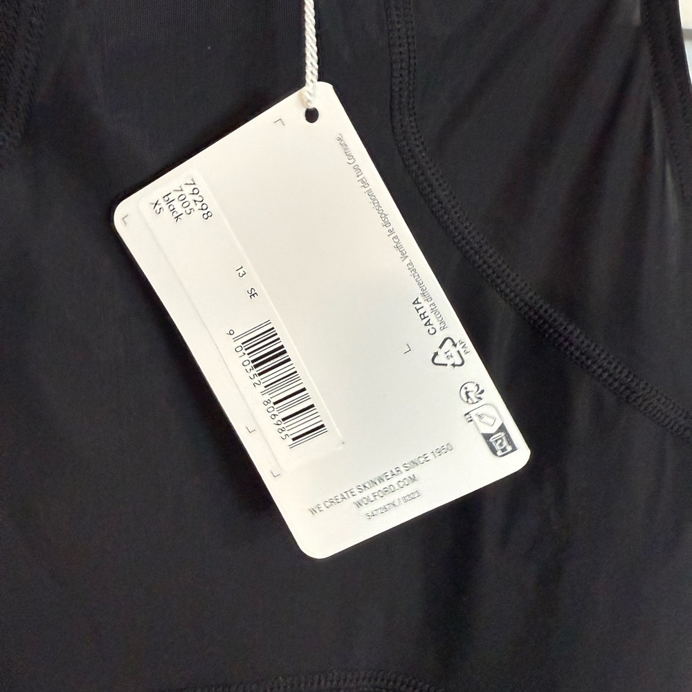 Wolford Active Flow Body Black Performance Skinwear Sz XS - Picture 6 of 7